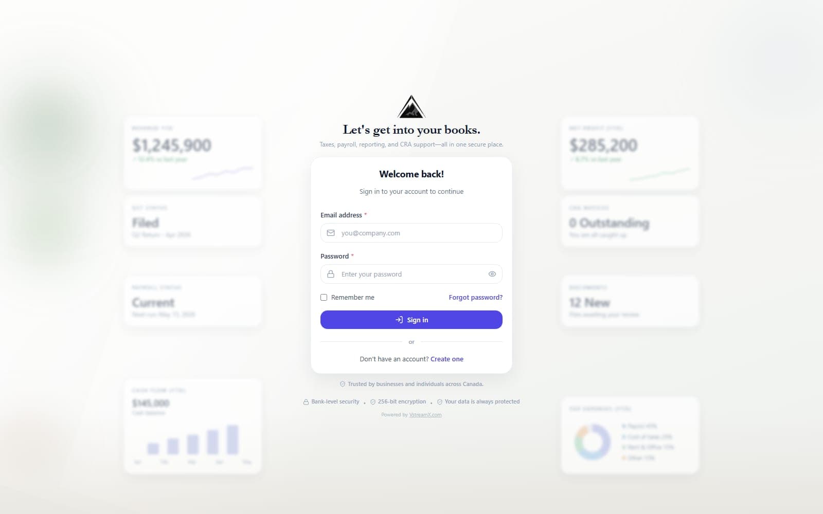 AkrualX interface